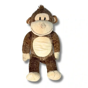 Build A Bear Workshop Monkey Plush - Brown 18" Stuffed Animal, Retired Stock